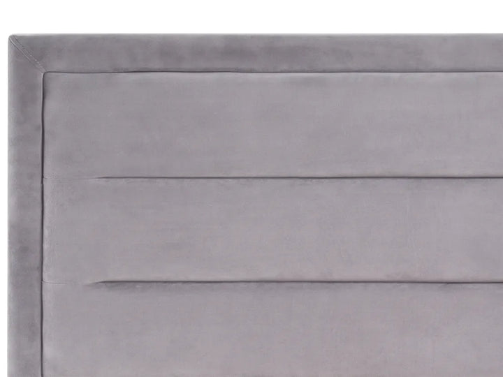 Bed Velvet 180 x 200 cm (EU Super King) Dark Grey Deilyn