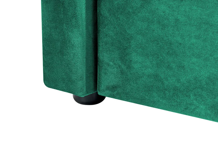 Trundle Bed Velvet 90 x 200 cm (EU Single) Emerald Green Thomson