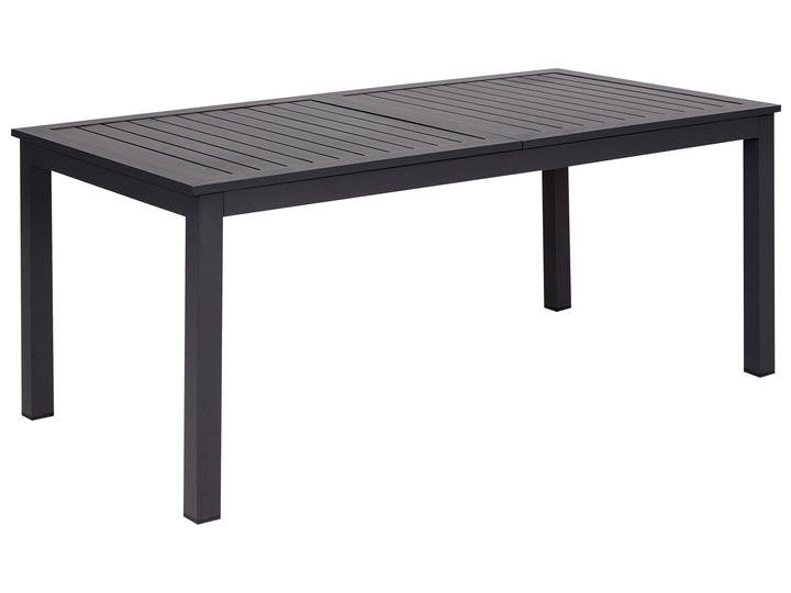 Skaloma Extending Garden Dining Table 180/240 cm 90 cm Metal Dark Grey