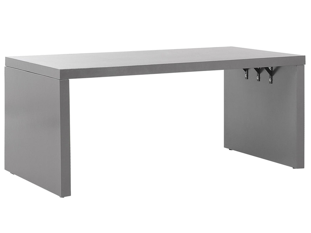 Taranto Garden Dining Table 180 cm 90 cm Concrete Grey