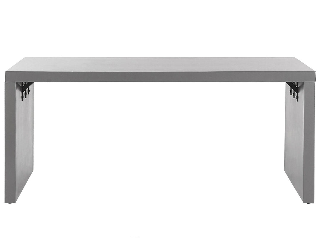 Taranto Garden Dining Table 180 cm 90 cm Concrete Grey