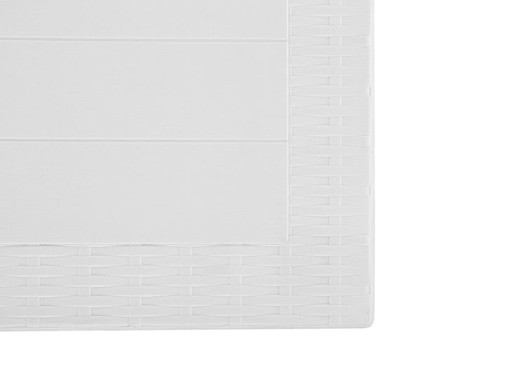 Fossano Garden Dining Table 140 cm 80 cm White