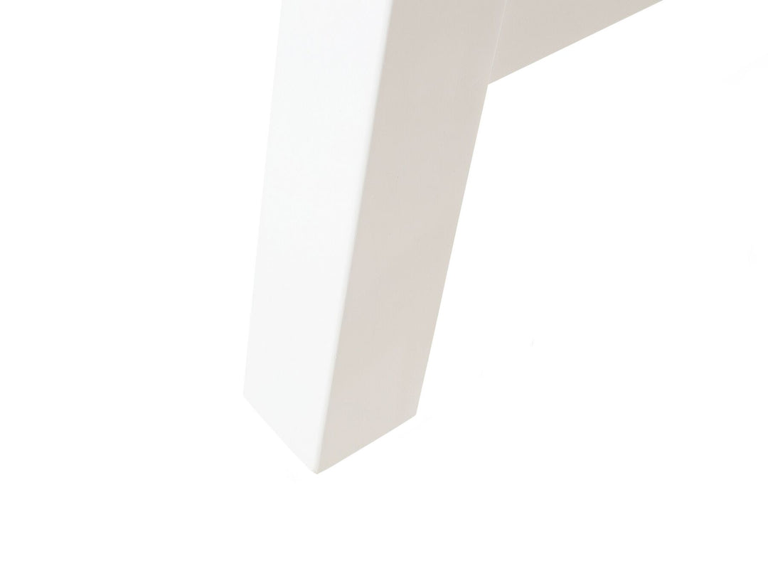 Scania Garden Dining Table 170 cm 80 cm Acacia Wood White
