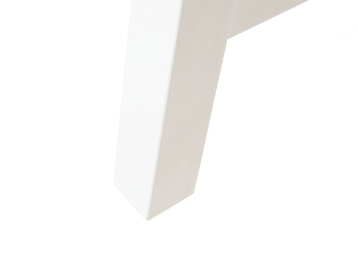 Scania Garden Dining Table 170 cm 80 cm Acacia Wood White