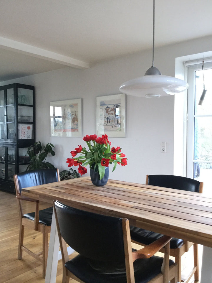 Scania Garden Dining Table 170 cm 80 cm Acacia Wood White