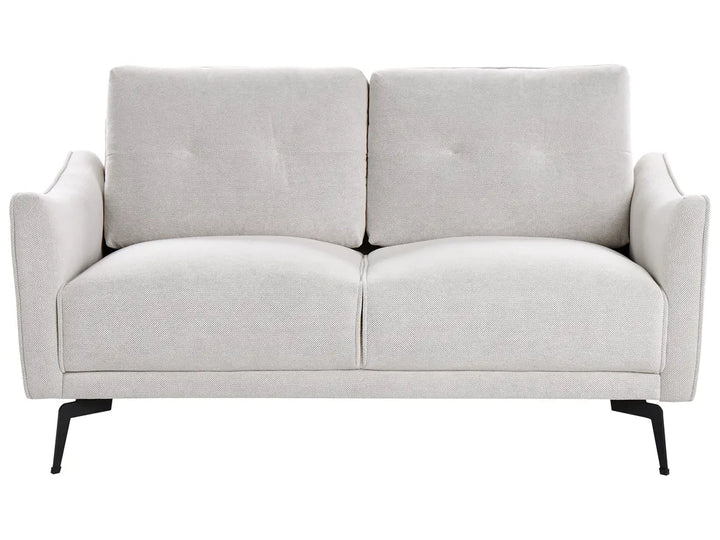 Light gray sofa on a white background