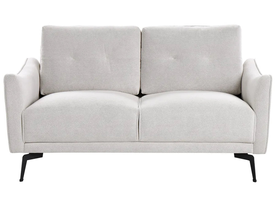 Light gray sofa on a white background