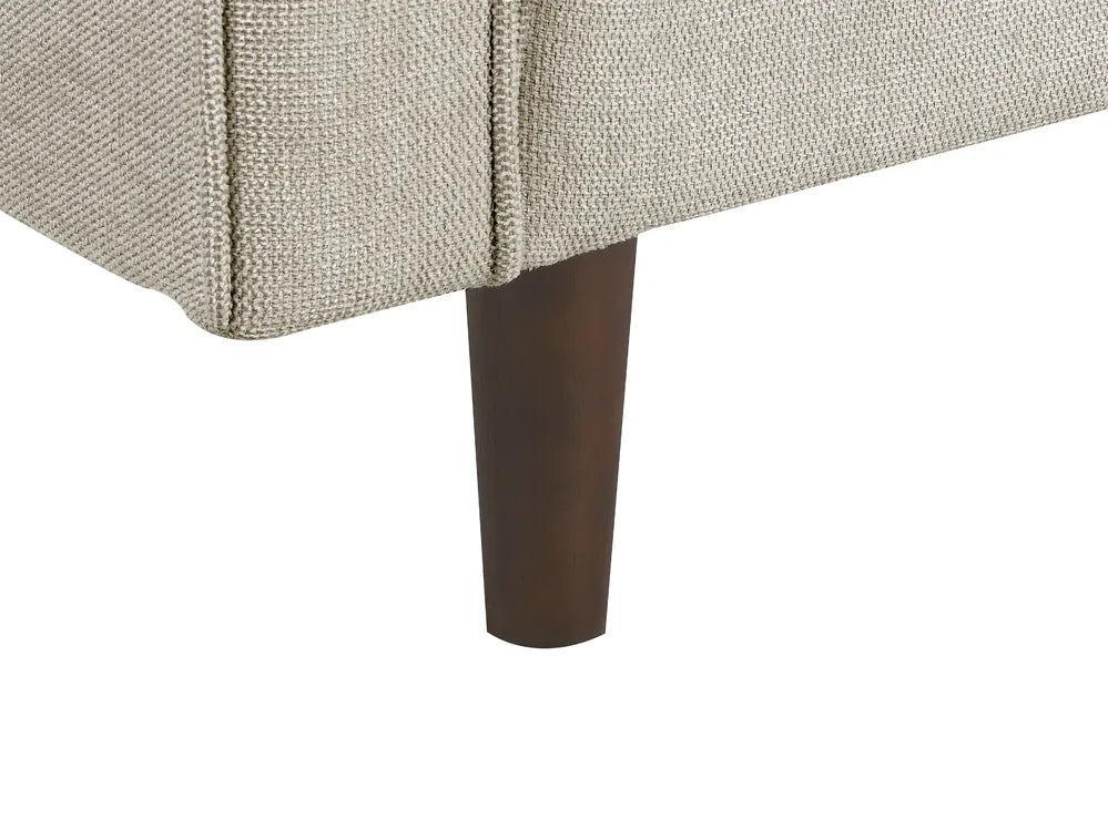 Sofa 2 Seater Fabric Taupe Emryn
