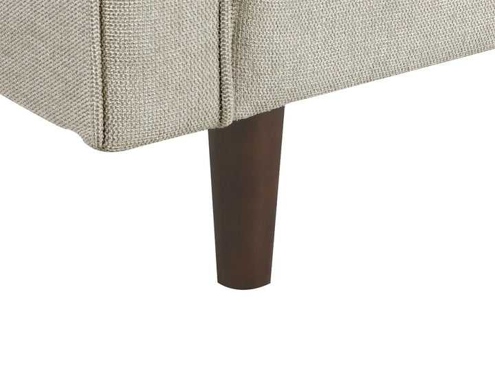 Sofa 2 Seater Fabric Taupe Emryn