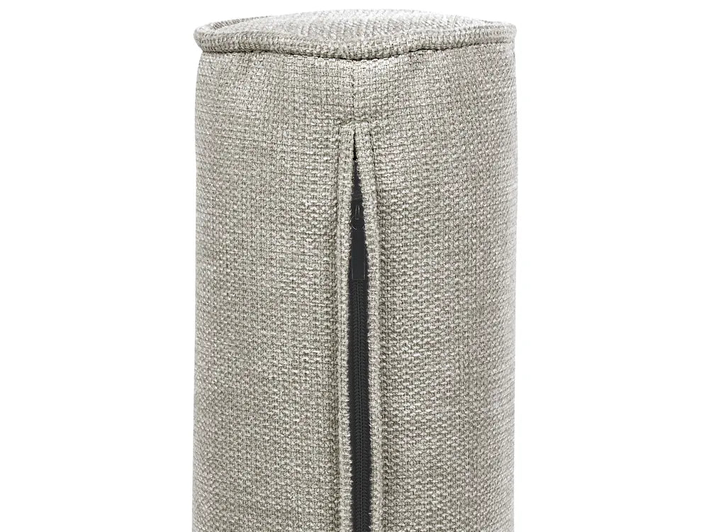 Sofa 2 Seater Fabric Taupe Emryn