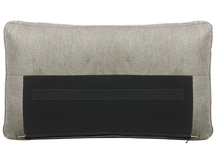 Sofa 2 Seater Fabric Taupe Emryn