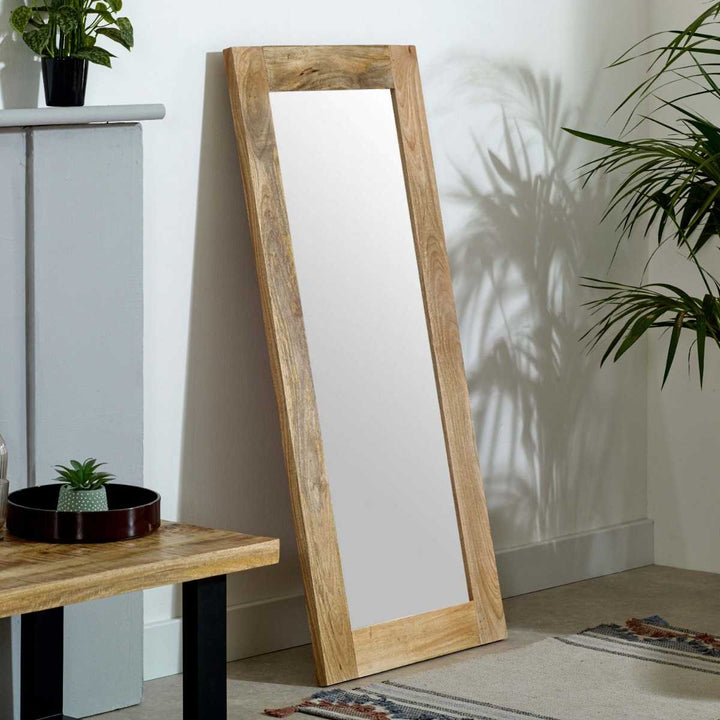 Surrey Solid Wood Frame Mirror Extra Long