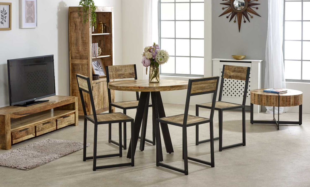 Surrey Round Dining Table 4 Seater