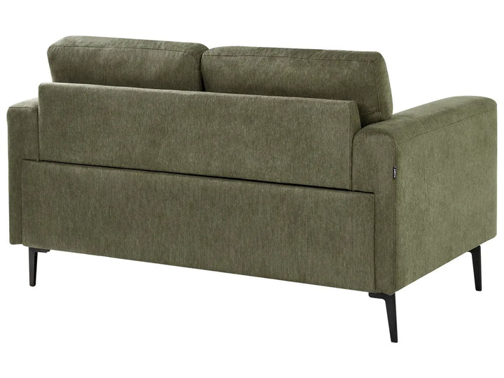 Sofa 2 Seater Fabric Green Radika