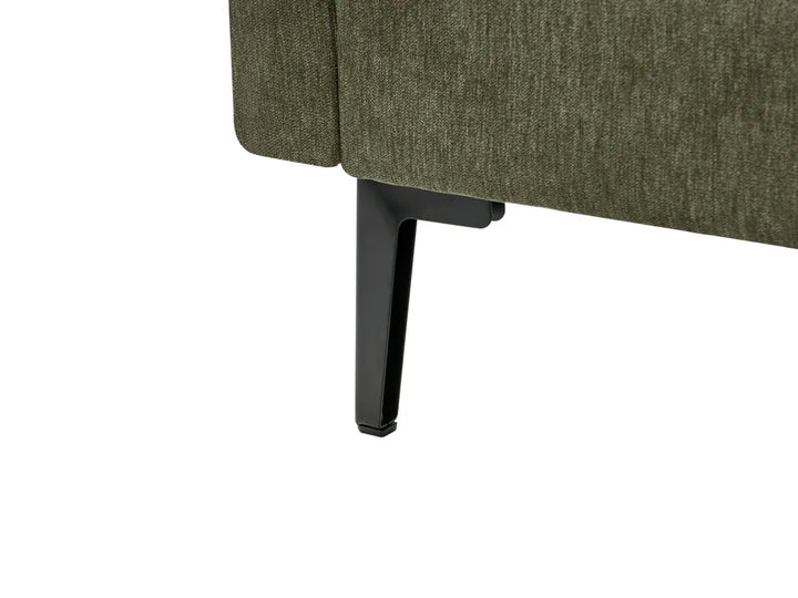 Sofa 2 Seater Fabric Green Radika
