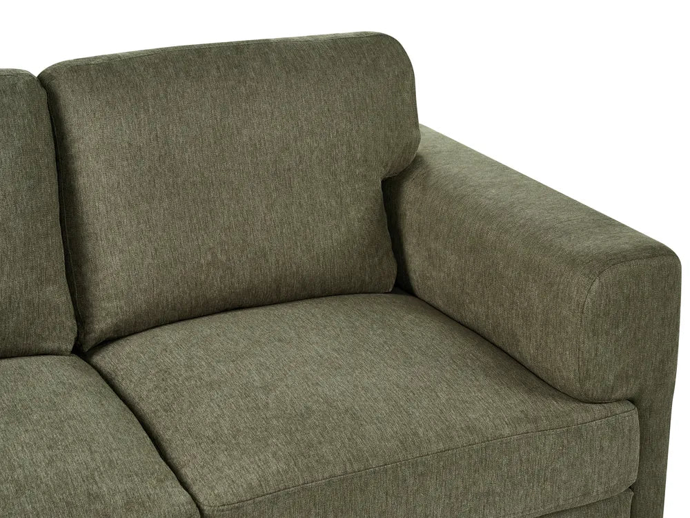 Sofa 2 Seater Fabric Green Radika