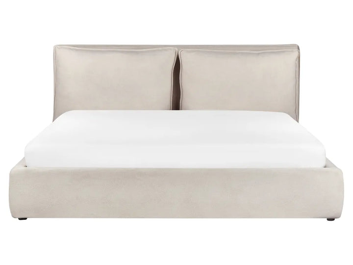 Ottoman Bed Fabric 180 x 200 cm (EU Super King) Light Beige Tagen