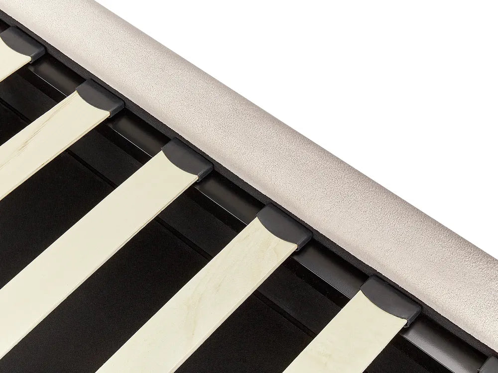 Ottoman Bed Fabric 180 x 200 cm (EU Super King) Light Beige Tagen