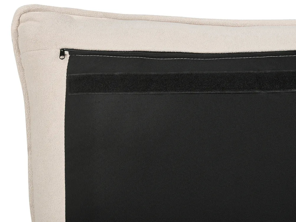 Ottoman Bed Fabric 180 x 200 cm (EU Super King) Light Beige Tagen