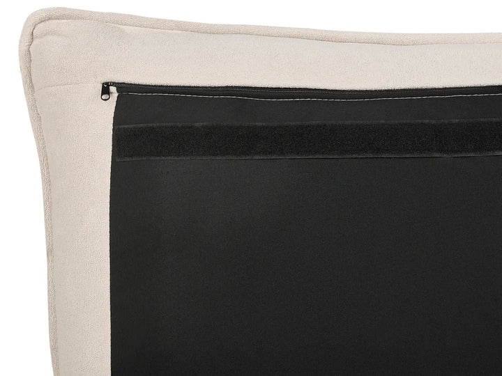 Ottoman Bed Fabric 180 x 200 cm (EU Super King) Light Beige Tagen