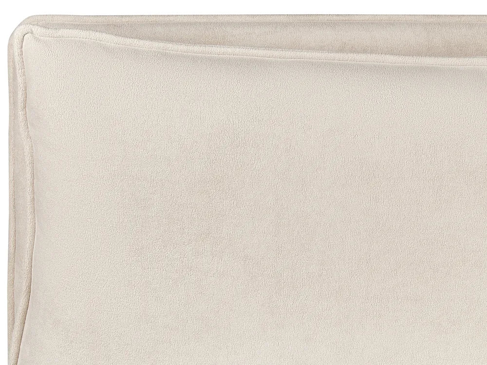 Ottoman Bed Fabric 180 x 200 cm (EU Super King) Light Beige Tagen