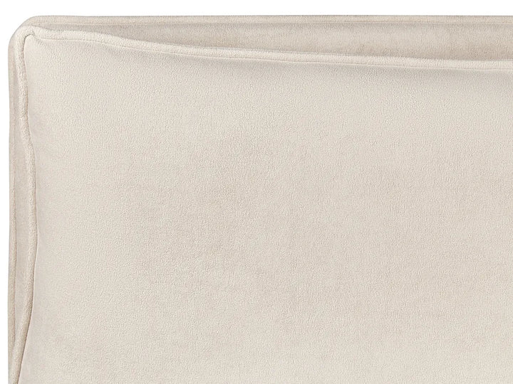 Ottoman Bed Fabric 180 x 200 cm (EU Super King) Light Beige Tagen