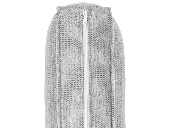 U-Shape Sofa Bed 4 Seater Fabric Light Grey with Storage Solta