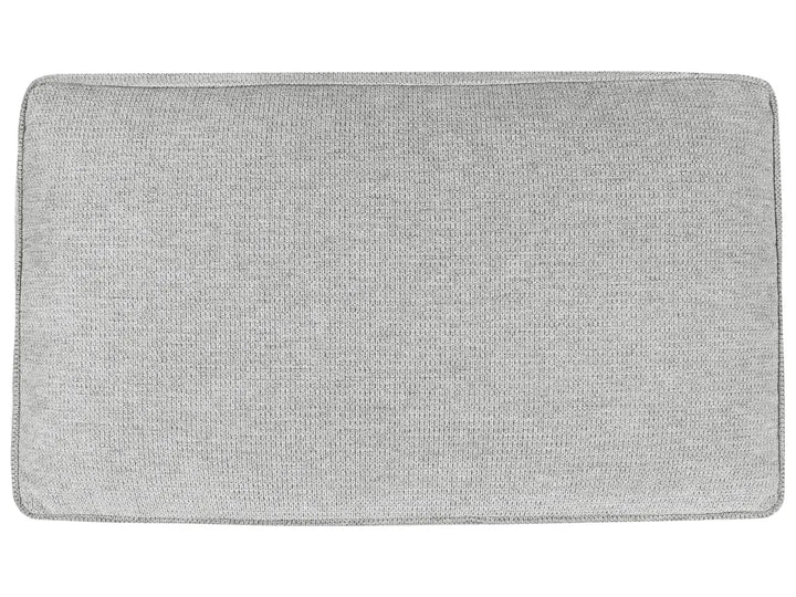 U-Shape Sofa Bed 4 Seater Fabric Light Grey with Storage Solta