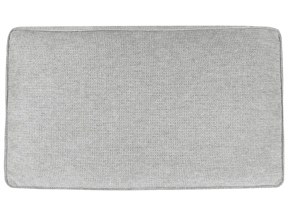 U-Shape Sofa Bed 4 Seater Fabric Light Grey with Storage Solta