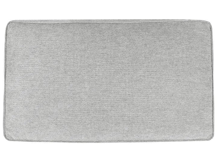 U-Shape Sofa Bed 4 Seater Fabric Light Grey with Storage Solta