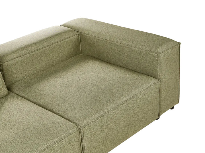 Modular Corner Sofa 4 Seater Light Green Right Hand Nova