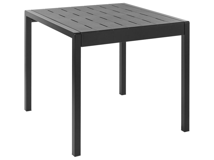 Bartica Garden Dining Table  81 cm 84 cm Black