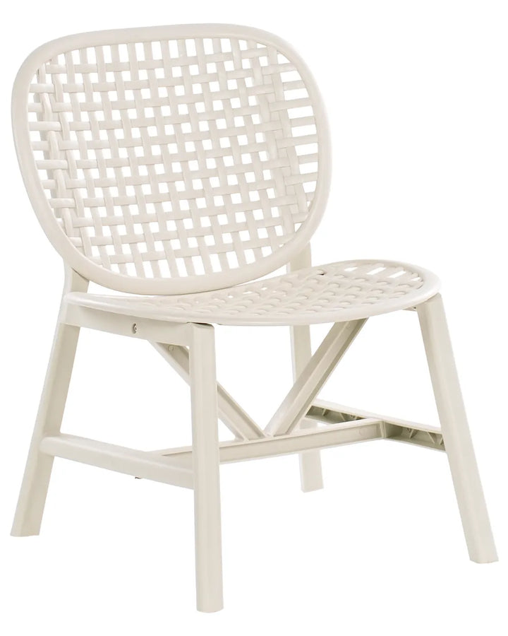 Bistro Set White Zora