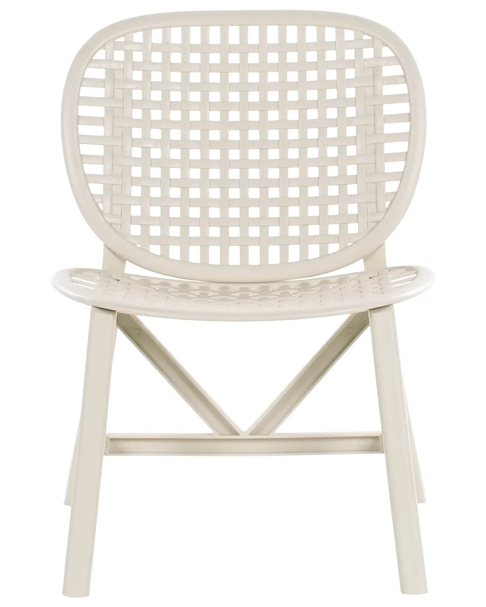 Bistro Set White Zora