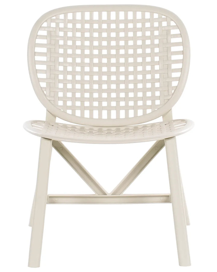 Bistro Set White Zora