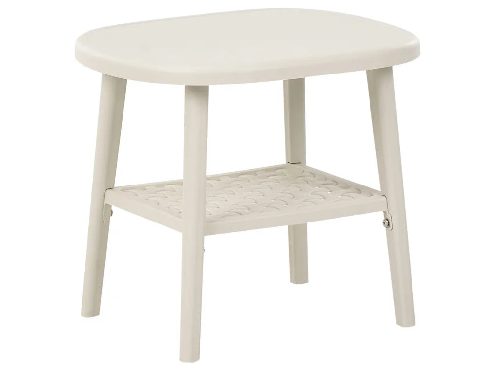 Bistro Set White Zora