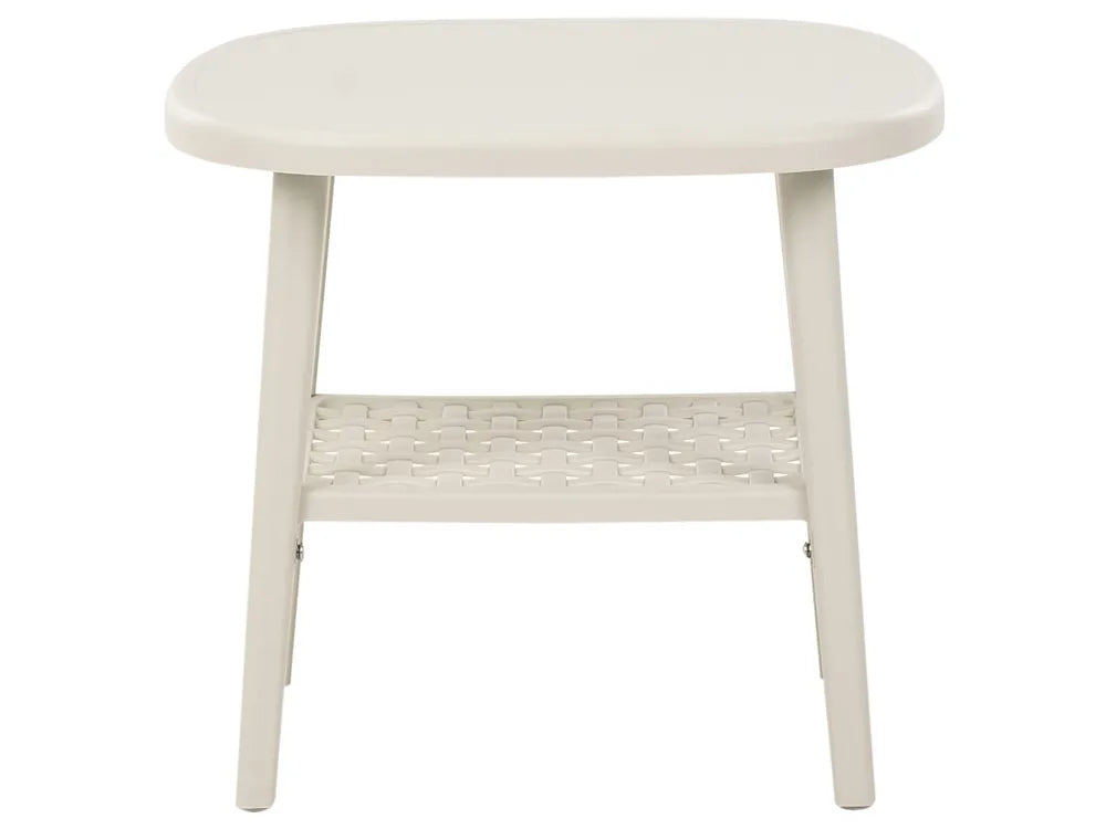 Bistro Set White Zora