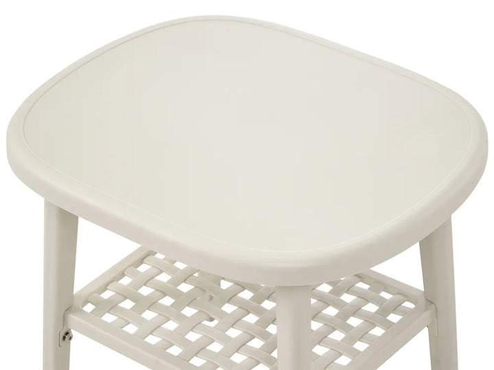 Bistro Set White Zora