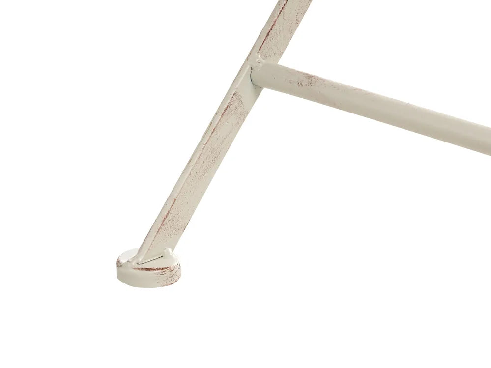 Bistro Set Folding Metal Light Beige Min