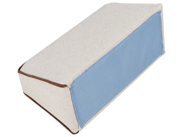 Chaise Longue Fabric Light Beige Owen