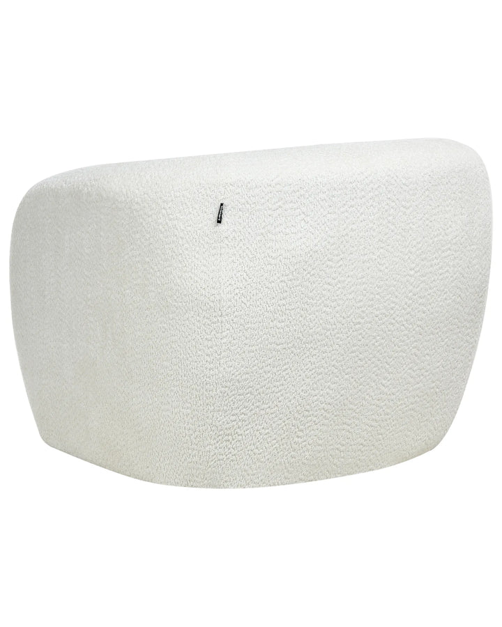 Swivel Armchair Fabric Light Beige Dilly