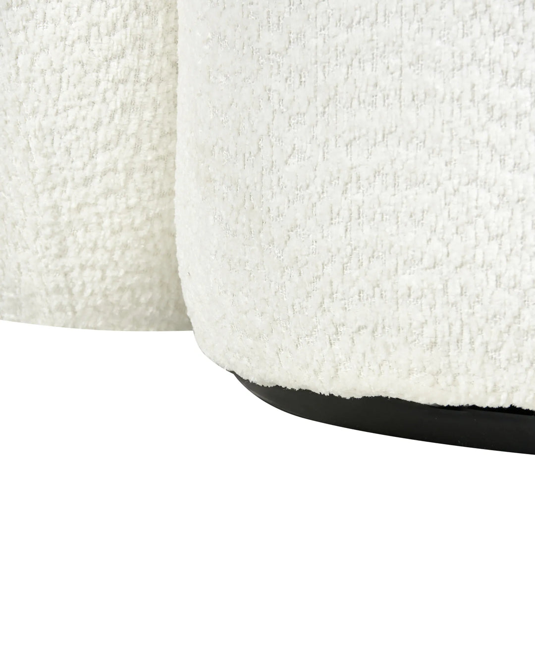Swivel Armchair Fabric Light Beige Dilly