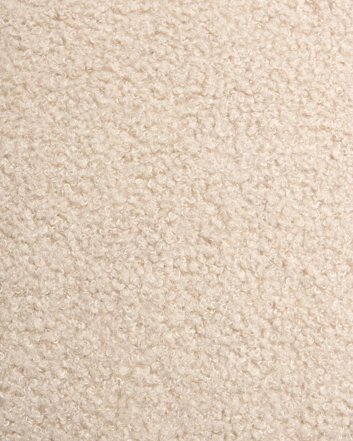 Recliner Chair Boucle Beige Riebe