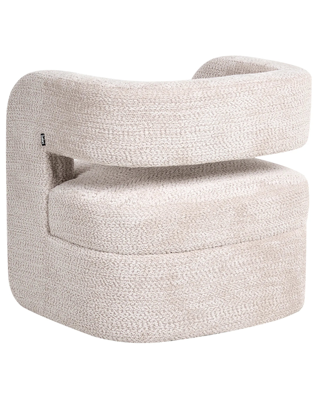 Armchair Chenille Beige Lexie