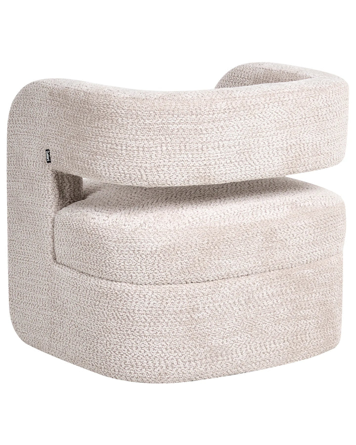 Armchair Chenille Beige Lexie