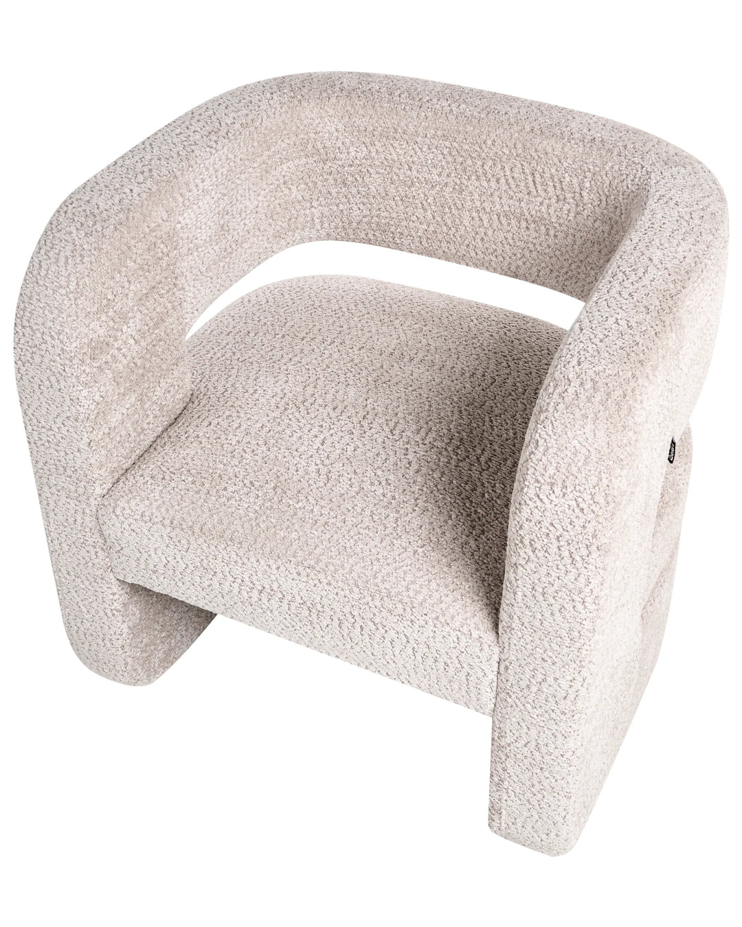 Armchair Chenille Beige Lexie
