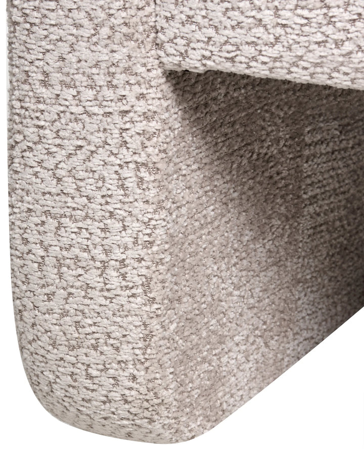Armchair Chenille Beige Lexie