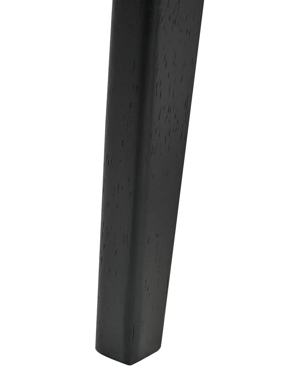 Set of 2 Dining Chairs Wood Black Claire