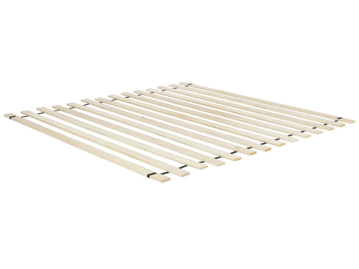 Bed Rattan 180 x 200 cm (EU Super King) Light Brown Leila