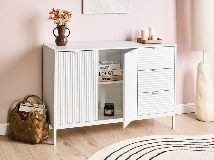 2 Door Sideboard White Alvieri